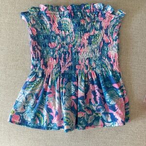 Lilly Pulitzer strapless tube top XS